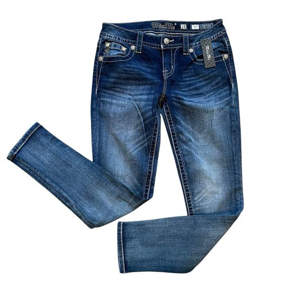 Miss Me Signature Skinny Jeans - Picture 1 of 16